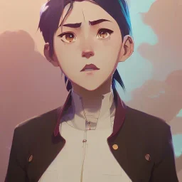 ⭐☁️, friendly slight smile, hd, uhd, full body, modern anime art style, epic anime key visual, Artstation trending, loish rossdraws artgerm, golden ratio, fake detail, trending pixiv fanbox, style of makoto shinkai studio ghibli genshin impact james gilleard greg rutkowski chiho aoshima