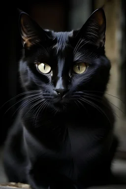 Black cat female