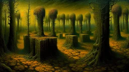 LOST FOREST Zdzisław Beksiński