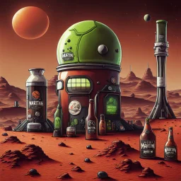 Martian brewery