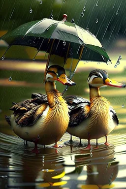 Nice weather for ducks