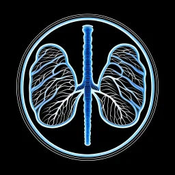 Lungs, Logo, 4k, high resolution