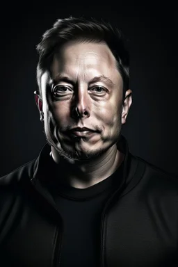 Portrait of Elon musk