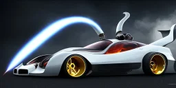 crazy jet powered car