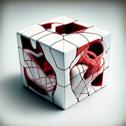 elastic heart cube