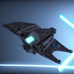 magic medival city star wars starship, volumetric light, 8k