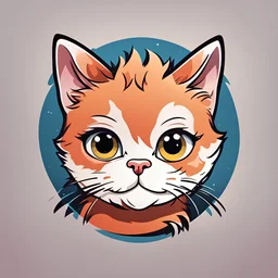 the logo of a YouTube channel associated with funny, cute and funny pets cat