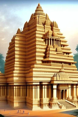 architectural style for Supreme Court of India similar to Sri Ranganatha Swamy Temple
