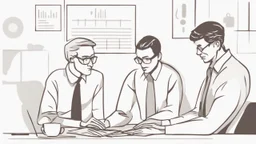 The image accompanying the article symbolically depicts the process of debt management and improving one's personal financial situation. The image portrays an ordinary individual holding the burden of debt and financial challenges in their hands. Meanwhile, another person, representing a financial consultant or advisor, is shown providing advice and guidance to the first person on how to effectively manage their debt and develop strategies to improve their financial situation. This image is ill