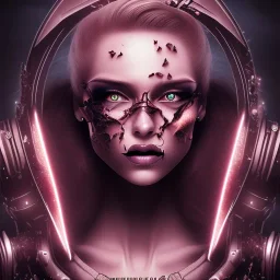 Women jumping mutant dark night