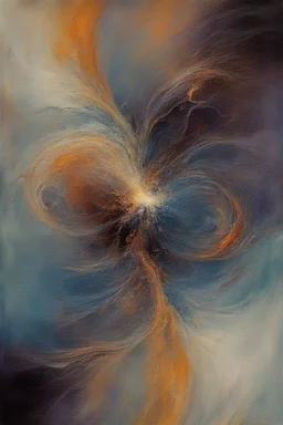 when your ego falls in love with your soul, it becomes a devoted servant living in the cosmic flow; Abstract Art