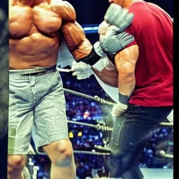 The Rock vs John Cena