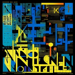 embracing the cold = (N(t)=N0​⋅e−kt), abstract art, by Dan Mahurin and Colin McCahon and VS Gaitonde, silkscreened mind-bending illustration; Hipgnosis cover art, asymmetric, Braille language glyphs, cold colors