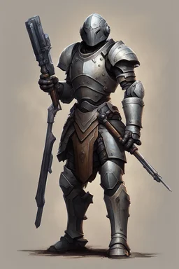 Warforged Warrior with Rifle