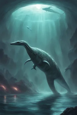 plesiosaur scifi art