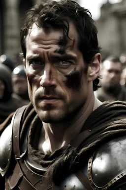 HENRY CAVILL as gladiator