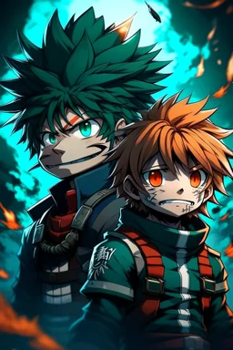 Katsuki Bakugou x Deku