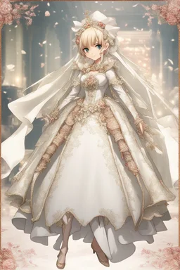 Wedding battle dress