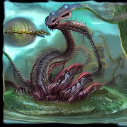 Carnivore creature alien planet