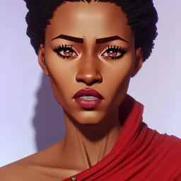 Woman, happy, expressive, emotive, smiling, pouting lips, African American, afro hair, kinky hair, coily hair, blizzard, snow, red sweater, delta sigma theta, snow angel, hazel colored eyes,snowflake,short hair, no makeup, natural colored lips, snowflake necklace, outlidrawz, #blackgirlmagic, alfred darling