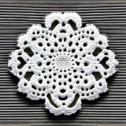 Crochet texture, tillable , no 3D effects, quite tone, white light, simple crochet