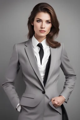 handsome woman, clothing, formal