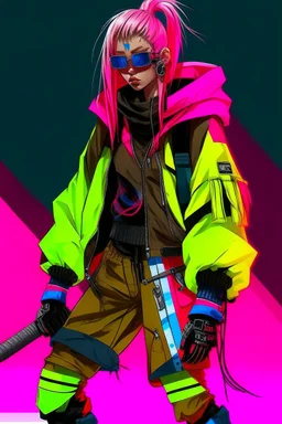 y2k, neon, fluo, techwear