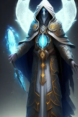 ancient prophet archmage celestial armor faceless