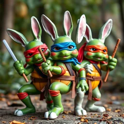 Teenage Mutant Ninja Rabbits.