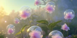 crystal subtle flower in a galactic ambiance beautiful fairy, transparent, delicate colors, in the foreground, full of details, smooth，soft light atmosphere, light effect，vaporwave colorful, concept art, smooth, extremely sharp detail, finely tuned detail, ultra high definition, 8 k, unreal engine 5, ultra sharp focus