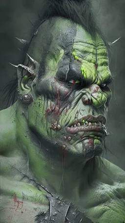 orc, wound marks