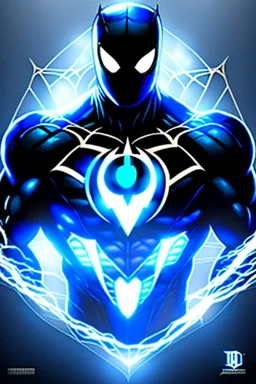 spider-man, DC blue lantern, blue lantern symbol