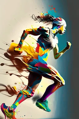 Running paint