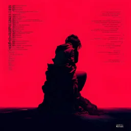 album back cover textless