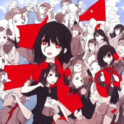 communiste anime girl