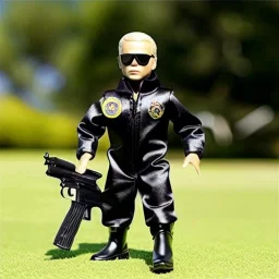 G.i. Joe Biden toy doll airforce flightsuit face (plastic hair) sunglasses with black boots full body in package with gun 2023