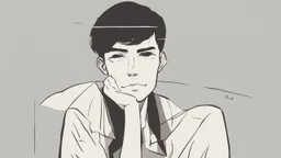 شخص جسمه عادي ووجه طولي