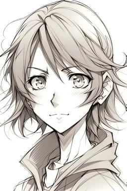 Anime character drawings