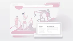 Design a user-friendly and visually appealing landing page for a gym website, prioritizing an intuitive user experience