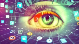 An eye-catching image that creatively represents digital marketing, combining digital assets with professionalism, making it the perfect fit for the article.