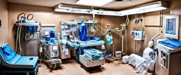 diy kidney transplant operating room in a house