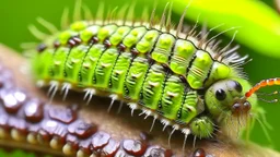 cocklepuss caterpillars burrowing into scalp