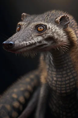 marten baboon lizard alligator civet ,cinematic, realistic, intricate details, photorealistic, octane render, 8k, artstation