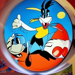 looney tunes over the moon