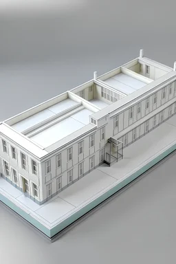 small rectangular infirmary