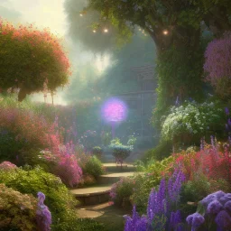 pixar style, volumetric summer garden environment and background, realistic painting of handbag, looking excited, volumetric lighting, dramatic lighting, detailed digital painting, extreme dense and fine fur, anime, ornate, colour-washed colors, elegant, small minutiae, tiny features, particulars, centered, smooth, sharp focus, renderman gofur render, 8k, uhd, detailed eyes, realistic shaded volumetric lighting, sunlight caustics, backlight, centered camera view