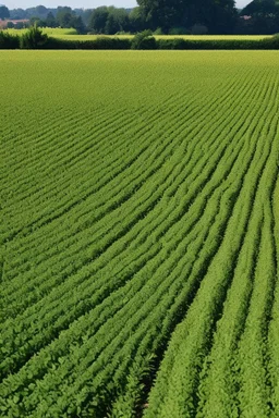 A french crop field