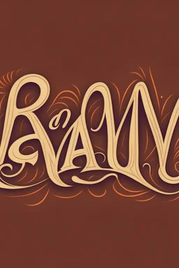 My name is rayi In font