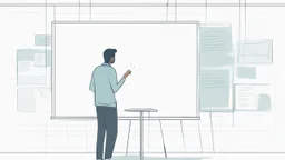 The image for the article depicts an individual standing in front of a blank whiteboard, deep in thought as they contemplate various ideas and experiments. The image symbolizes the significance of experimentation and learning from mistakes in achieving personal growth and benefiting from life experiences.