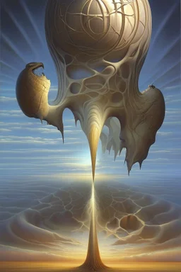 "If you bring forth what is within you, it will save you. If you do not bring forth what is within you, it will destroy you"; surrealism; Vladimir Kush